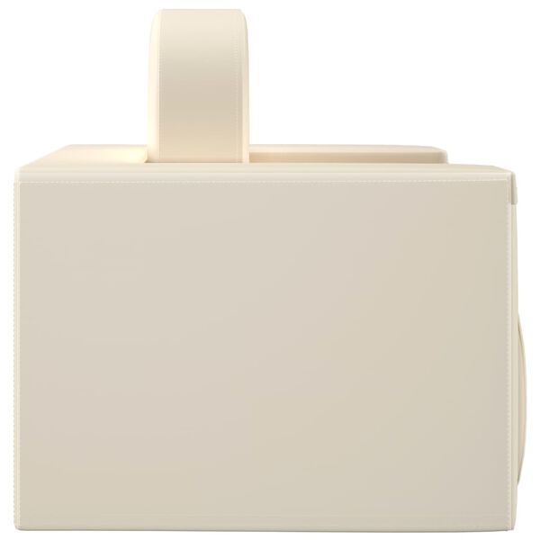 vidaXL 2-i-1 l&aelig;nestol til b&oslash;rn kunstl&aelig;der hvid