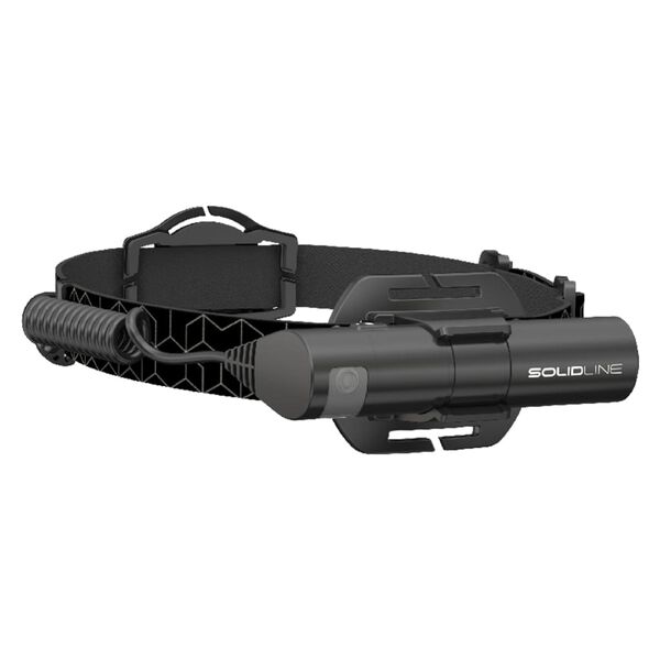 SOLIDLINE genopladelig LED-pandelampe SH6R 600 lm r&oslash;dt lys