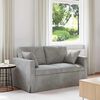 vidaXL Sofa Lysegr&aring; Samlede dimensioner: 138 x 78 x 80 cm (B x D x H)