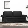 vidaXL 2-personers sofa 140 cm kunstl&aelig;der sort