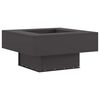 vidaXL Ildsk&aring;l Sort 60 x 60 x 30 cm Cortenst&aring;l