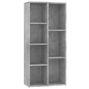 vidaXL bogreol 50x25x106 cm konstrueret tr&aelig; betongr&aring;