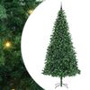 vidaXL Kunstigt juletr&aelig; med stativ Gr&oslash;n 300 cm PVC og metal og plast