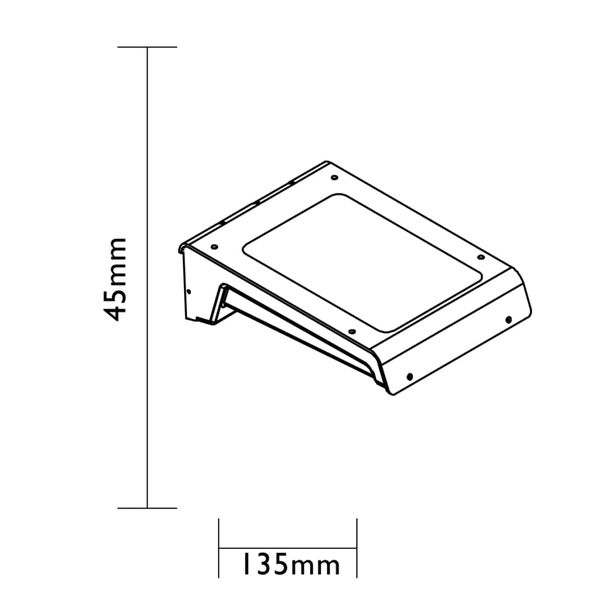 Luxbright solcelle LED v&aelig;glampe til haven Madison 34105