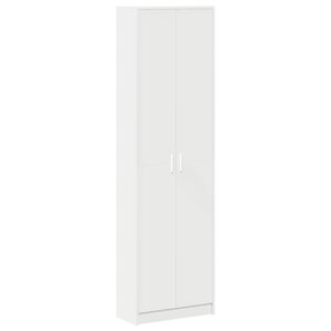 vidaXL Garderobeskab Hvid 55 x 25 x 189 cm Konstrueret tr&aelig;