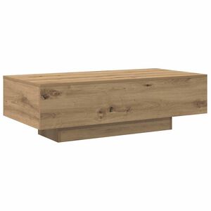 vidaXL sofabord 100x49,5x31 cm konstrueret tr&aelig; kunsteg