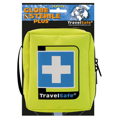 Travelsafe førstehjælpssæt 31 dele Globe Sterile Plus gul