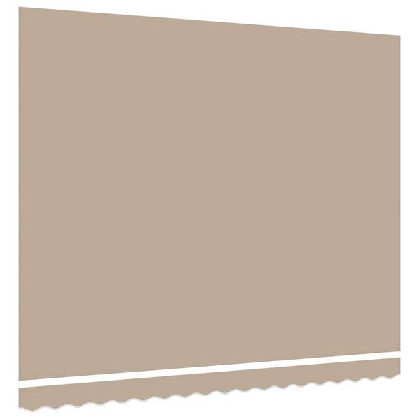 vidaXL Reservedug til markise Beige 380 x 345 cm Polyester