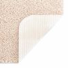vidaXL Anti-slip Shaggy tæppe Creme 200 x 200 cm PP