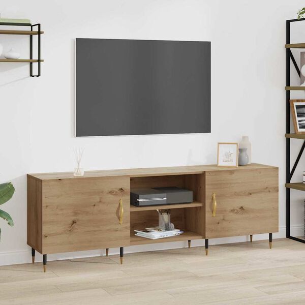 vidaXL TV-skab artisan eg 150 x 30 x 50 cm Konstrueret tr&aelig;