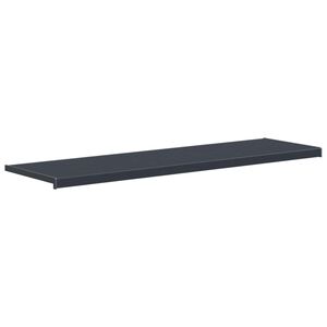 vidaXL Vindueskarm Anthracit med tr&aelig;struktur 160 x 40 x 4,5 cm PVC