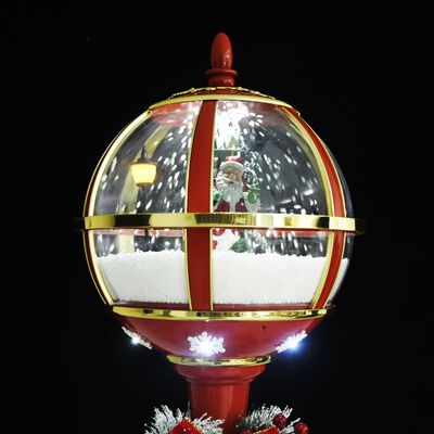 vidaXL julegadelampe med julemand 175 cm LED-lys