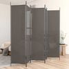 vidaXL 5-panels rumdeler 250x220 cm stof antracitgr&aring;