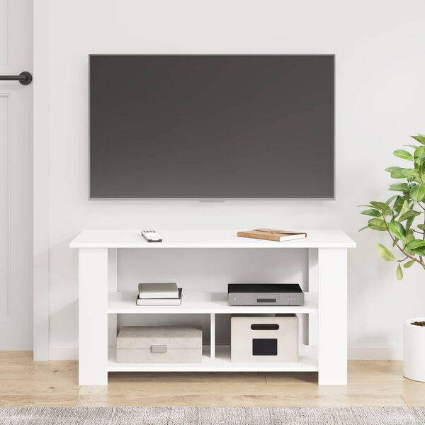 vidaXL TV stand Hvid 100 x 40 x 50 cm