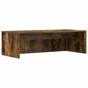 vidaXL V&aelig;gh&aelig;ngt skrivebord R&oslash;get eg Konstrueret tr&aelig; 100 x 45 x 30 cm