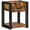 vidaXL Natskab 2 stk. Flerfarvet 40 x 35 x 50 cm Solid genbrugs tr&aelig;