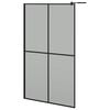 vidaXL brusev&aelig;g 118x190 cm m&oslash;rk h&aelig;rdet glas