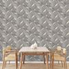 DUTCH WALLCOVERINGS tapet Onyx m&oslash;rkegr&aring;