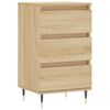 vidaXL sk&aelig;nk 40x35x70 cm konstrueret tr&aelig; sonoma-eg