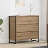 vidaXL Sideboard Artisan eg 79 x 36 x 75.5 cm Konstrueret tr&aelig;