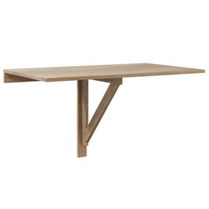 vidaXL foldbart v&aelig;gbord 100x60 cm egetr&aelig;sfarve