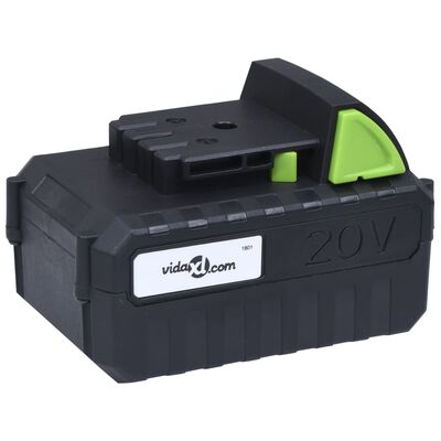 vidaXL ledningsfrit haveredskabssæt 4 dele med opladere og batterier