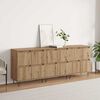 vidaXL Sideboards 3 pcs artisan eg 180 x 35 x 70 cm Konstrueret tr&aelig;