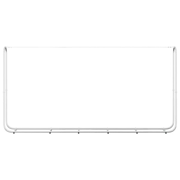 vidaXL br&aelig;ndestativ 300x25x150 cm galvaniseret st&aring;l