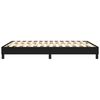 vidaXL Boxspring sengeramme 140x200 cm stof sort