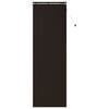 vidaXL Persienner M&oslash;rk Brun 80 x 250 cm 35 mm Massivt Paulownia Tr&aelig;