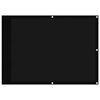 vidaXL altanafsk&aelig;rmning 75x800 cm 100 % polyester sort