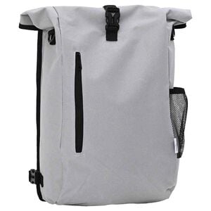 vidaXL Cykeltaske Gr&aring; 31 x 13 x 58 cm Polyester