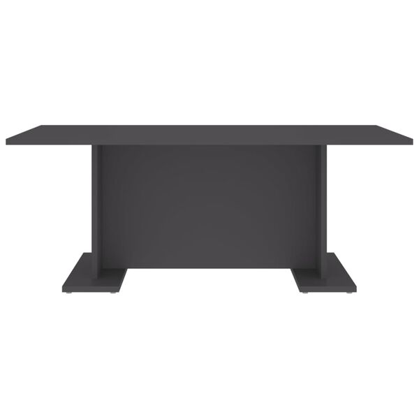 vidaXL sofabord 103,5x60x40 cm konstrueret træ grå