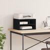 vidaXL printerstativ 40x32x22,5 cm konstrueret træ sort