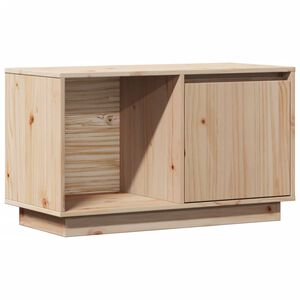vidaXL tv-bord 74x35x44 cm massivt fyrretr&aelig;