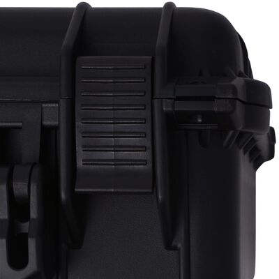 vidaXL beskyttende kuffert sort 35 x 29,5 x 15 cm