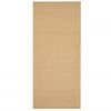 vidaXL gulvt&aelig;ppe 66x150 cm naturlig sisal