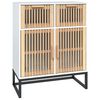 vidaXL sk&aelig;nk 60x30x75 cm konstrueret tr&aelig; hvid