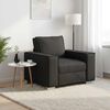 vidaXL Sofa Sort 99 x 80 x 84 cm Stof