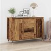 vidaXL Sideboard Gammelt træ 101,5 x 35 x 70 cm Konstrueret træ