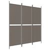 vidaXL 3-panels rumdeler 150x200 cm stof antracitgr&aring;