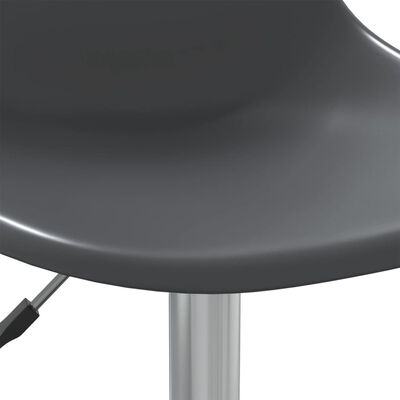 vidaXL drejelige spisebordsstole 2 stk. PP lysegrå