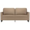 vidaXL 2-personers sofa 140 cm kunstl&aelig;der cappuccino
