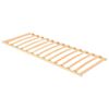 vidaXL Lamelbund Brun 80 x 190 cm Solid b&oslash;g