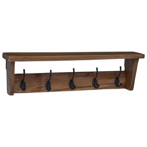 vidaXL B&oslash;jle Brun 50 x 10 x 14 cm Massiv Mahogni