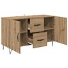 vidaXL Sideboard Artisan Egetr&aelig; 100 x 36 x 60 cm Konstrueret tr&aelig;
