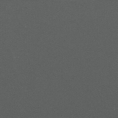 vidaXL sammenrullelig sidemarkise 160x1200 cm antracitgrå