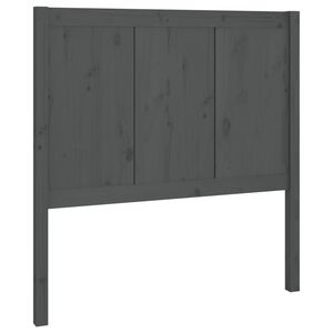 vidaXL sengeg&aelig;rde 80,5x4x100 cm massivt fyrretr&aelig; gr&aring;