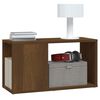 vidaXL tv-bord 60x24x32 cm konstrueret tr&aelig; brun egetr&aelig;sfarve