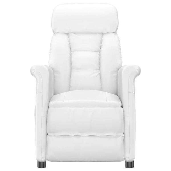 vidaXL massagestol kunstl&aelig;der hvid